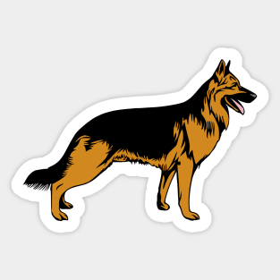 German Shepherd Dog Sticker